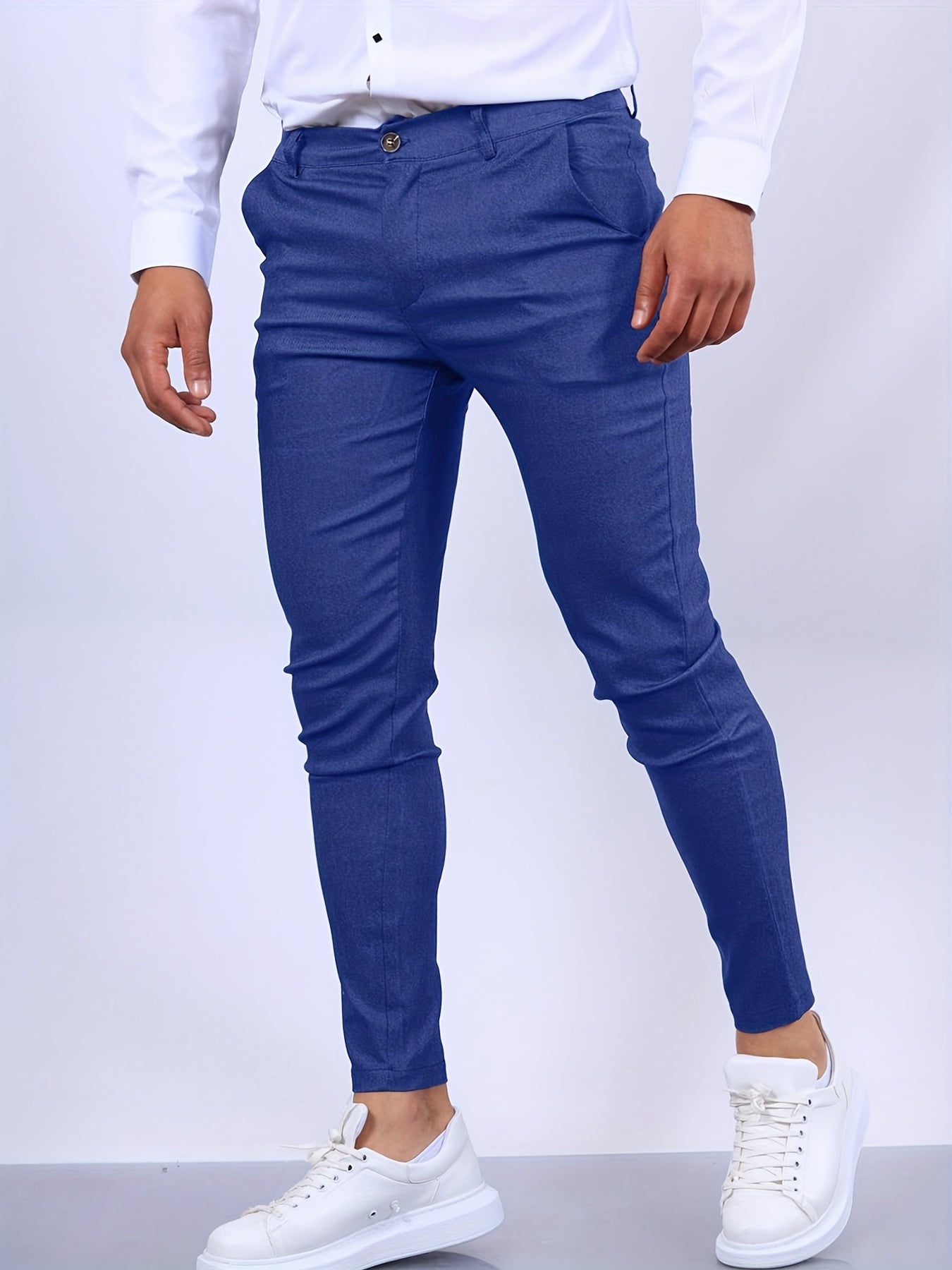 Elegante Heren Slim Fit Broek – Modern en Stijlvol Ontwerp