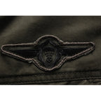 Jas Heren Militair Stijl Staande Kraag Duurzame Stof Warmte