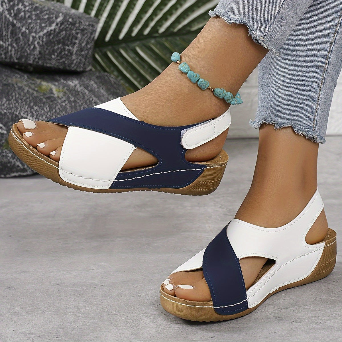 Ademende wandelsandalen voor dames | Orthopedisch 0