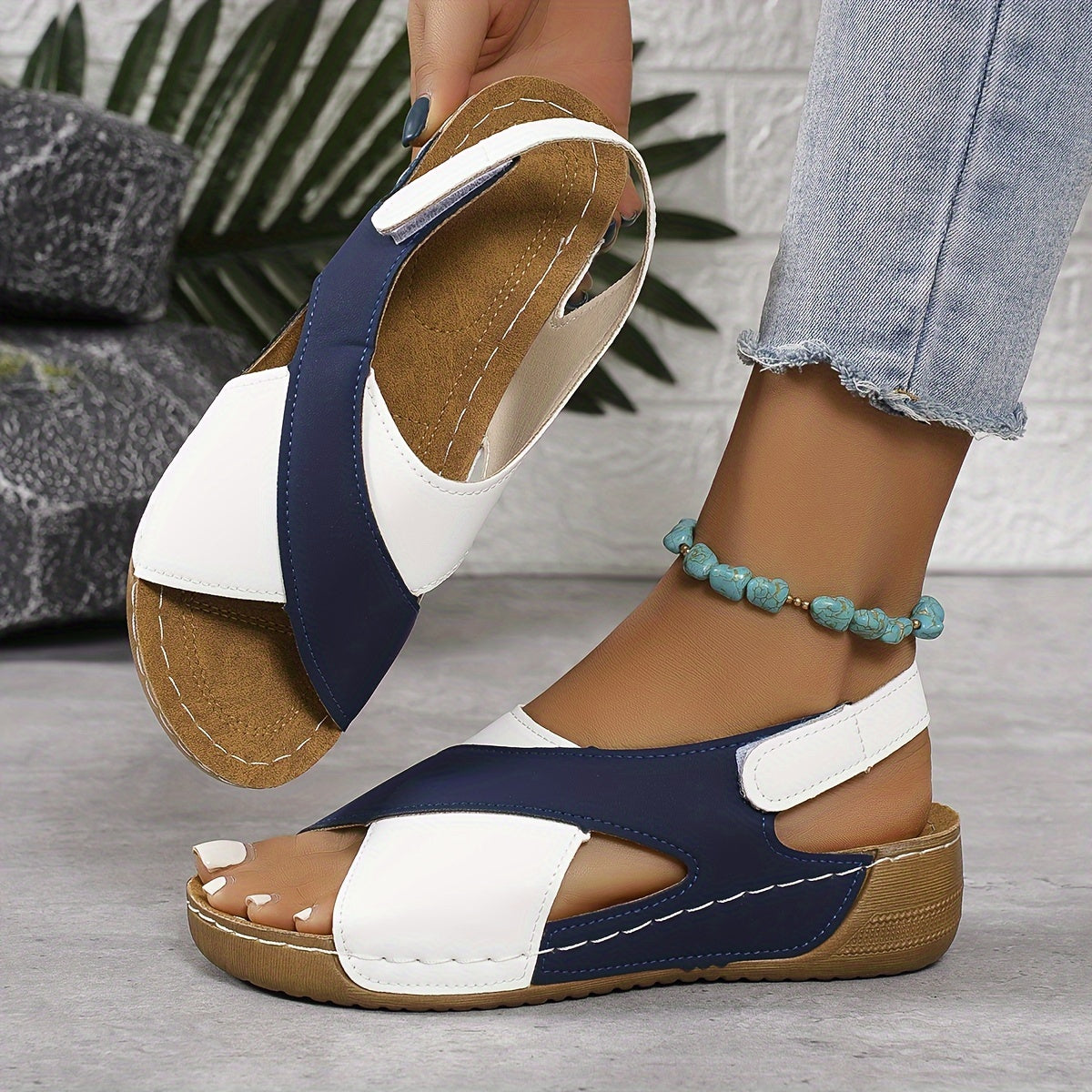 Ademende wandelsandalen voor dames | Orthopedisch 2