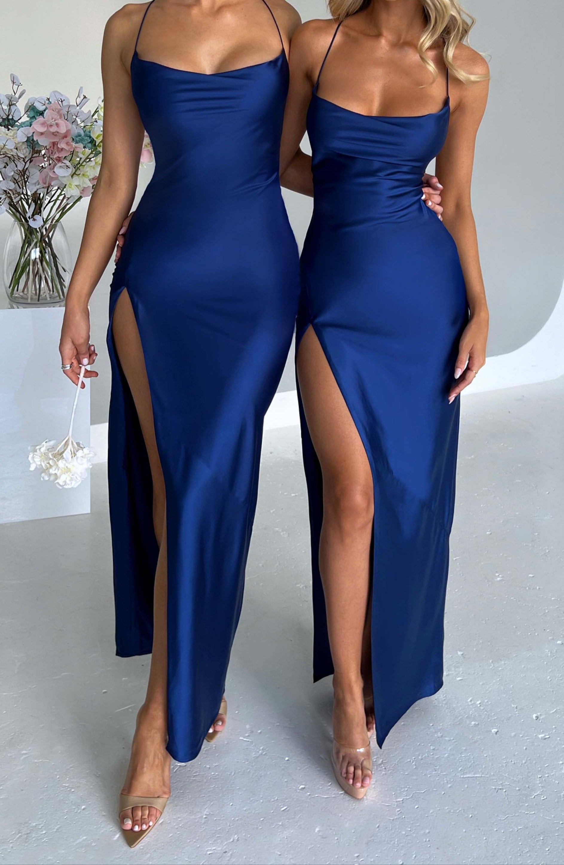 Amira Maxi-jurk - Marineblauw 5