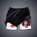 Anime Gym Performance Shorts