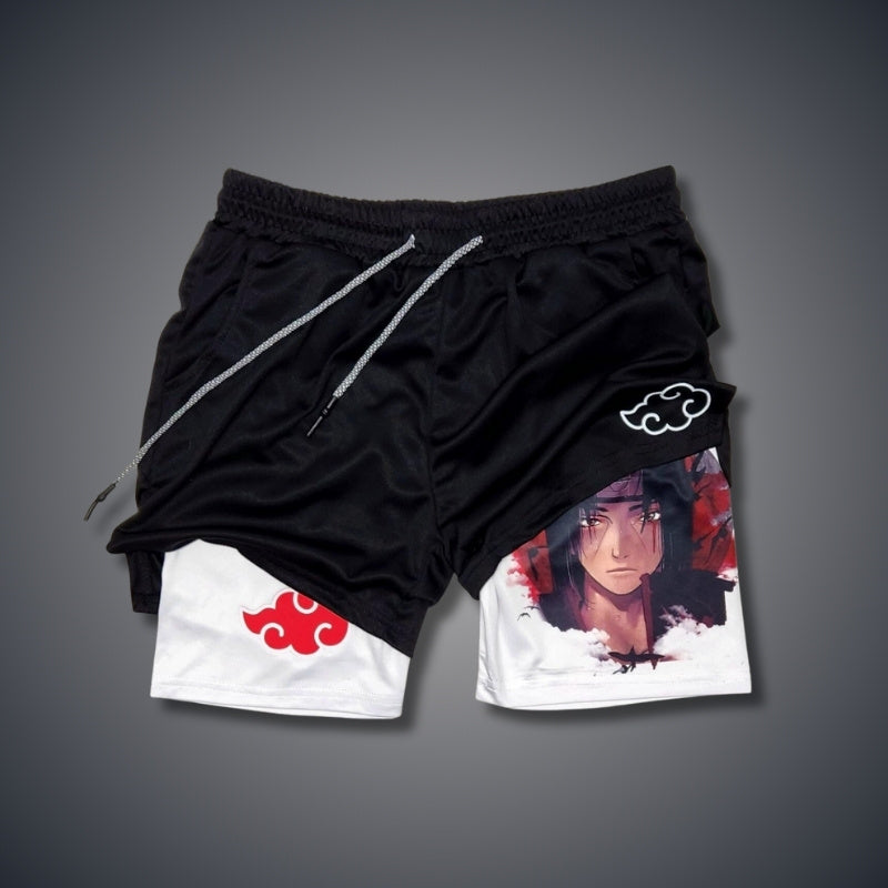 Anime Gym Performance Shorts