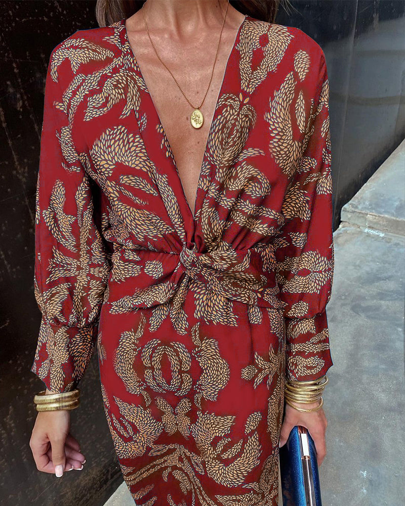 Arielle - Boho Luxe Wikkeljurk Casual Chic Blend 8