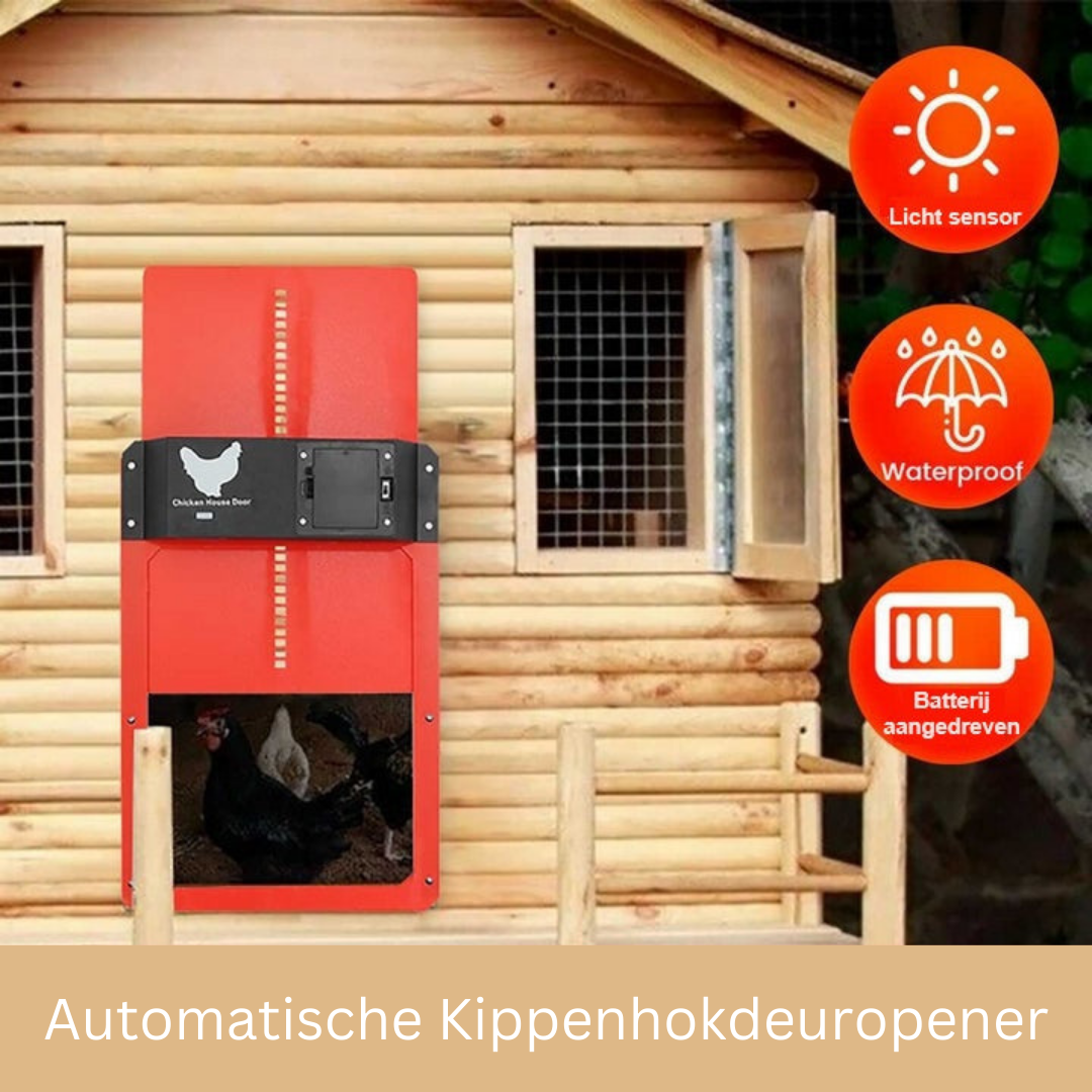 Automatisch kippenhokdeursysteem - SafeCoop 4