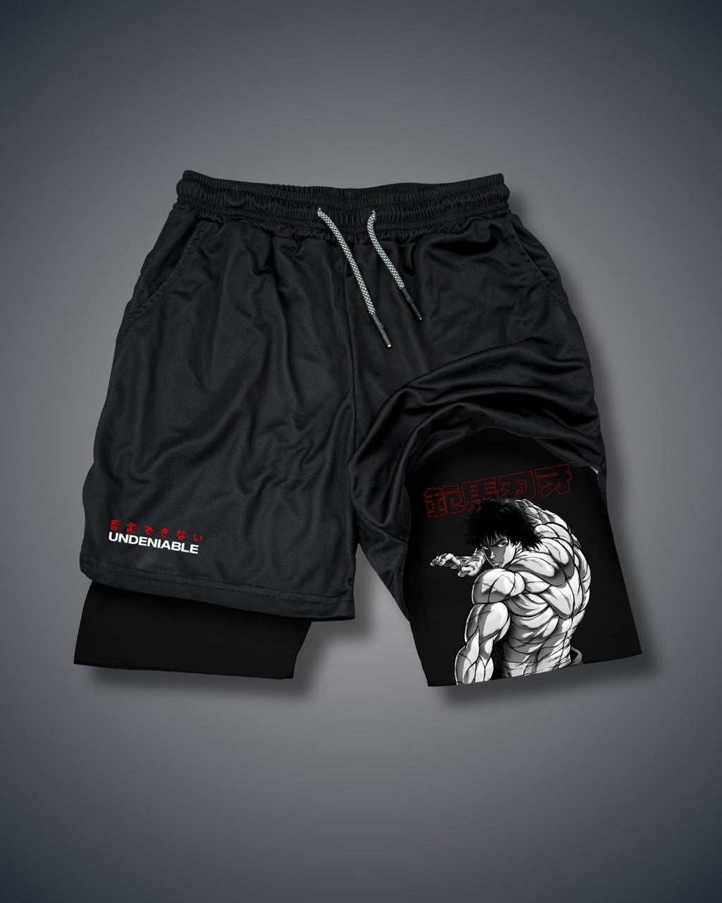 Anime Gym Performance Shorts