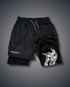 Anime Gym Performance Shorts