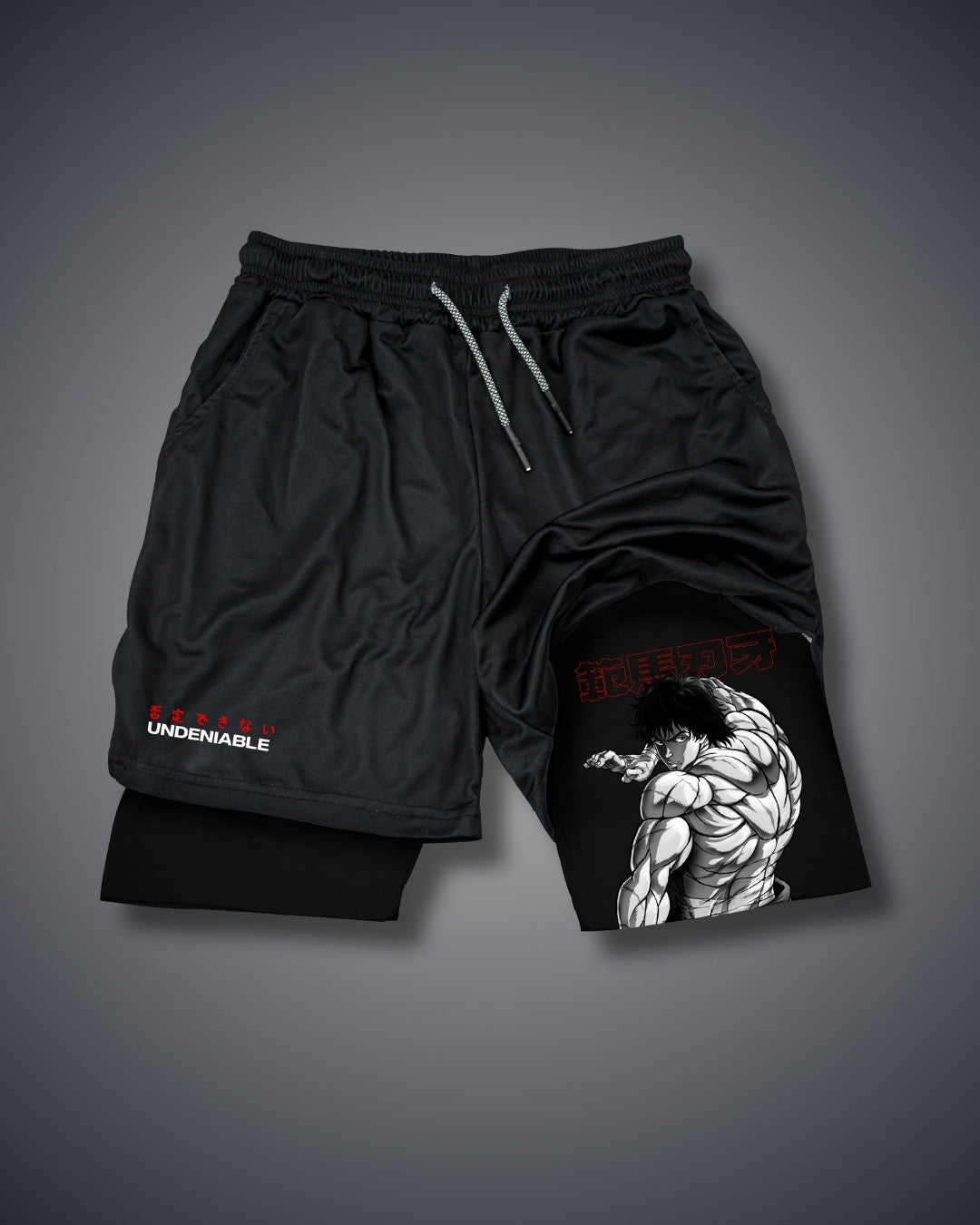 Anime Gym Performance Shorts