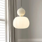 Hanglamp Metaal Crème Sfeerverlichting Voor Moderne Ruimtes