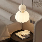 Hanglamp Metaal Crème Sfeerverlichting Voor Moderne Ruimtes