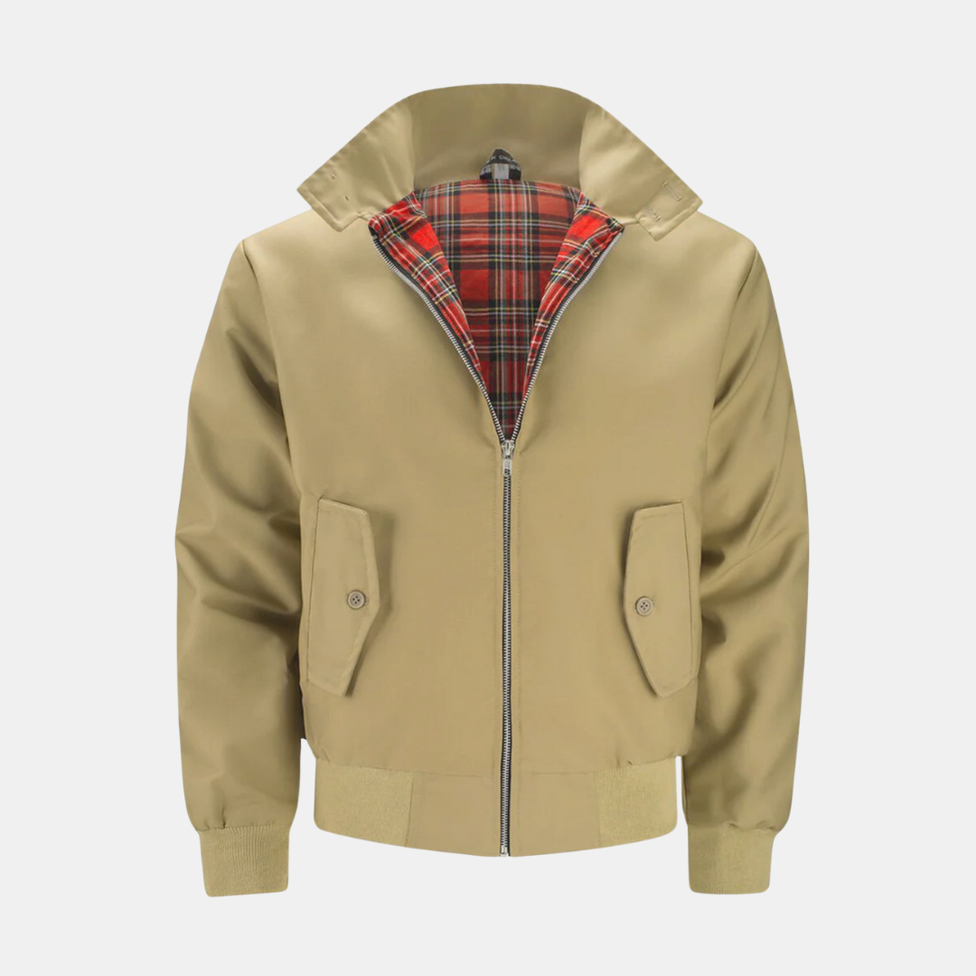 Zahara - Klassiek Harrington-jack met ruitvoering