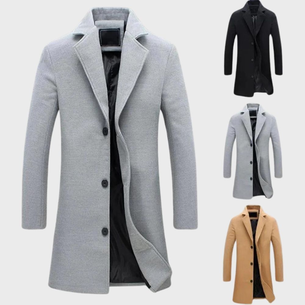 Belezza | Premium lange winterjas voor heren 3