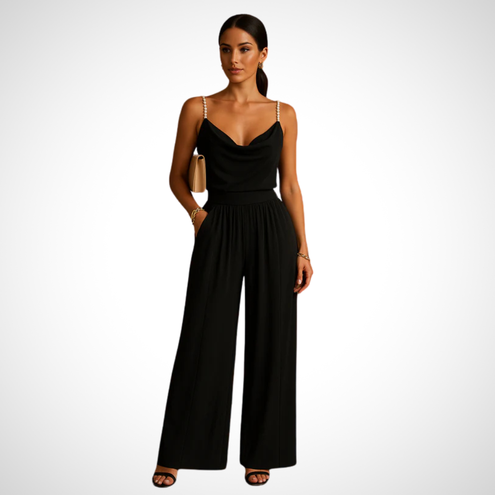 Benita Elegante Wijde Jumpsuit voor Dames 0