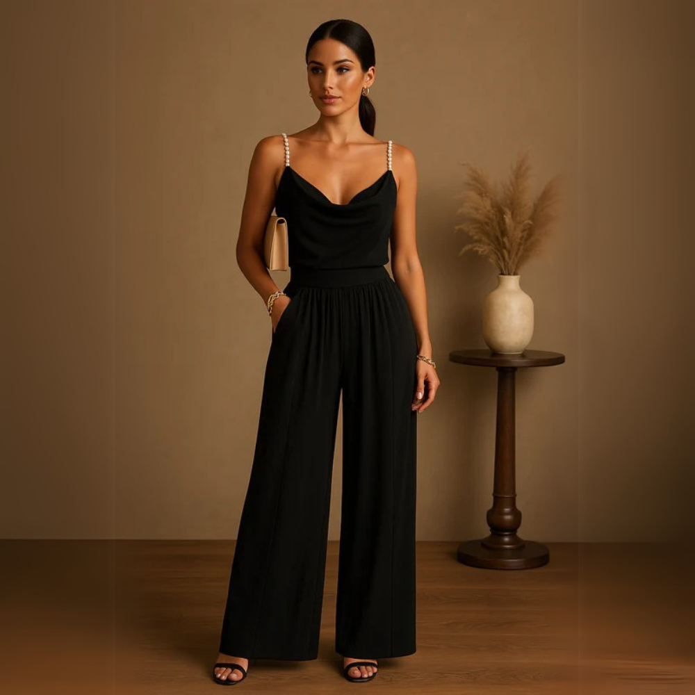 Benita Elegante Wijde Jumpsuit voor Dames 1