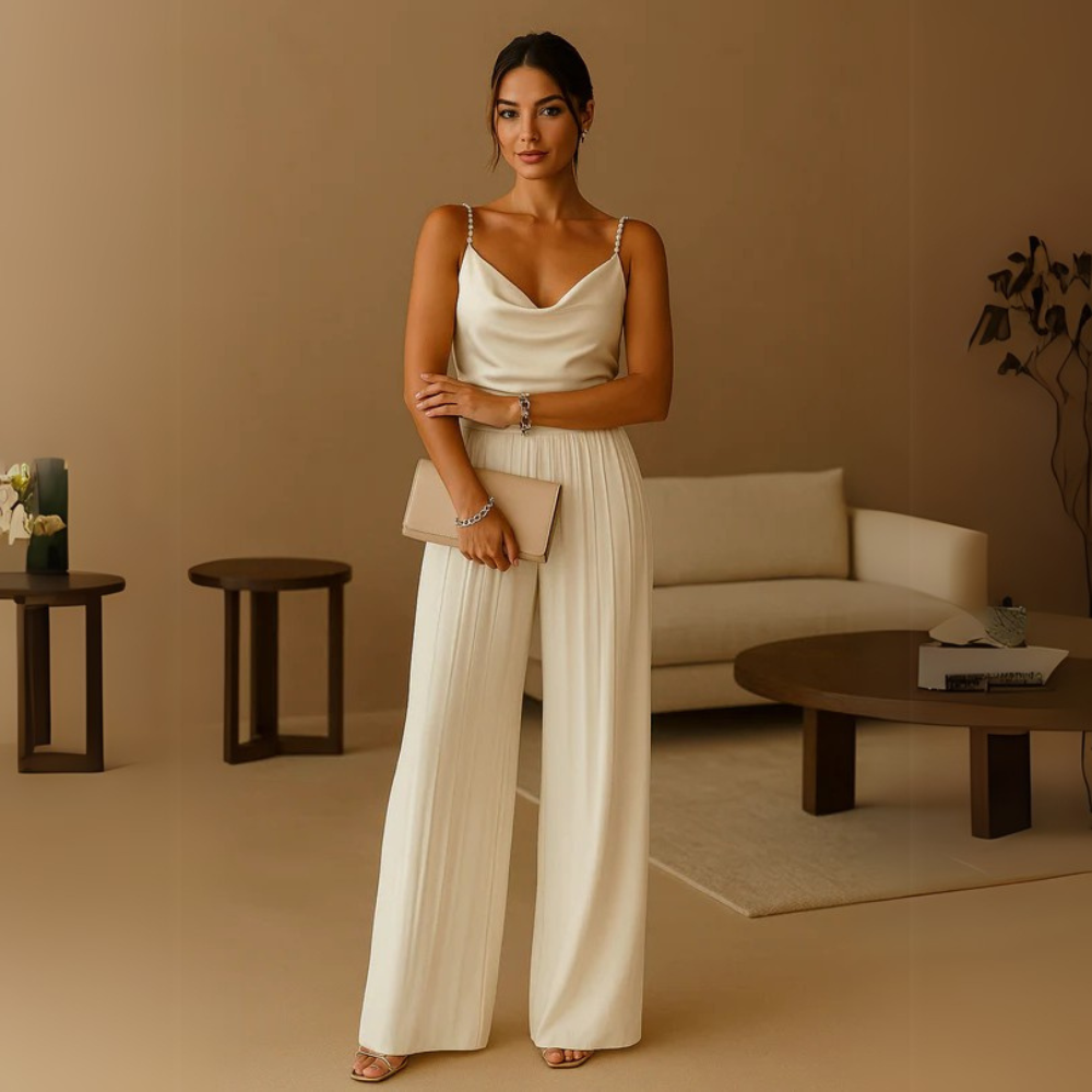 Benita Elegante Wijde Jumpsuit voor Dames 2