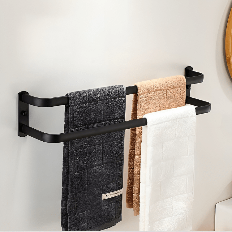 Badkamer Opbergplank Wandgemonteerd Handdoekhouder Slim