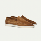 Luxe Handgemaakte Suède Loafers voor Heren