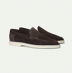 Luxe Handgemaakte Suède Loafers voor Heren