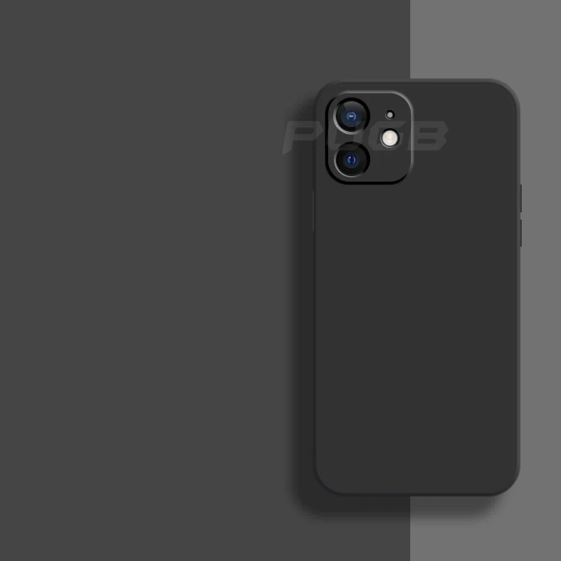 Saturn - Liquid Silicone Case | Zachte beschermende case voor iPhone 11, 12 en 13