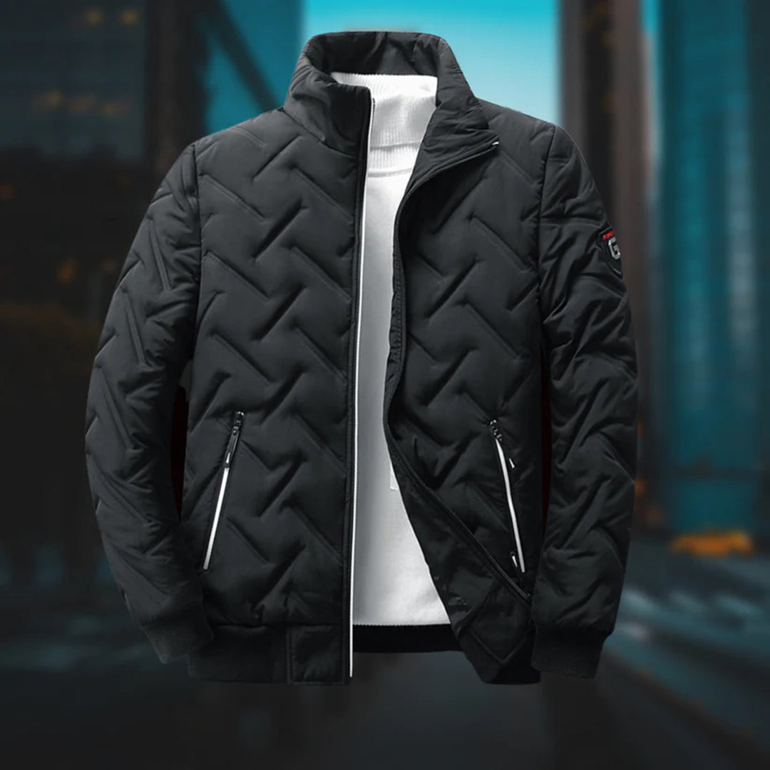 Heren Winter Puffer Jas – Klassieke Warme Bescherming