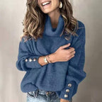 Tila Lichte Turleneck Pullover voor Dames