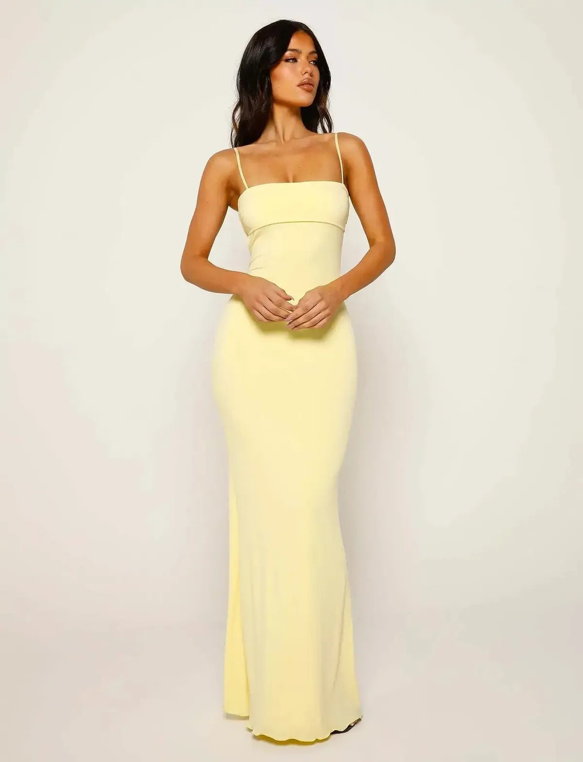 Bodycon maxi-jurk 0