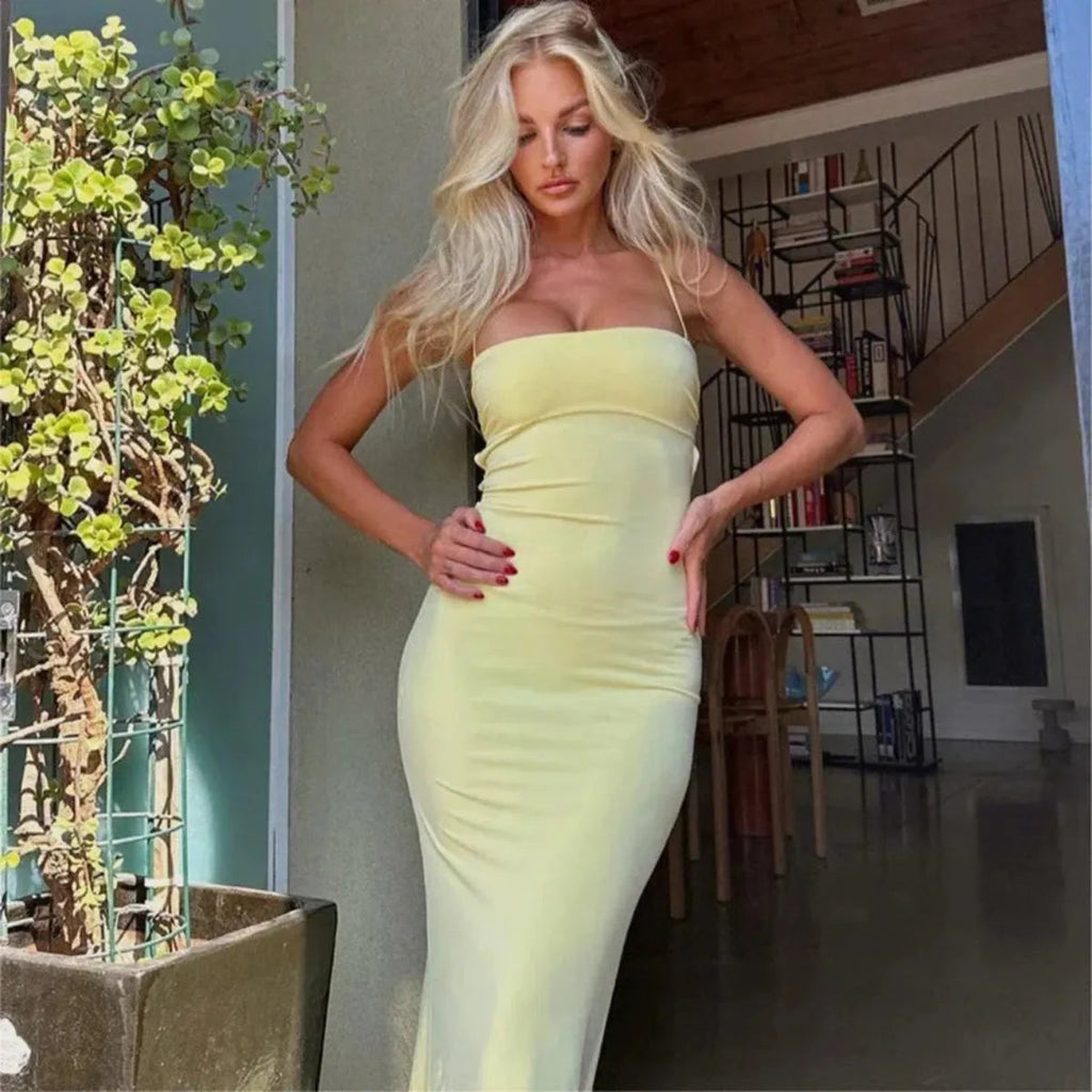 Bodycon maxi-jurk 4