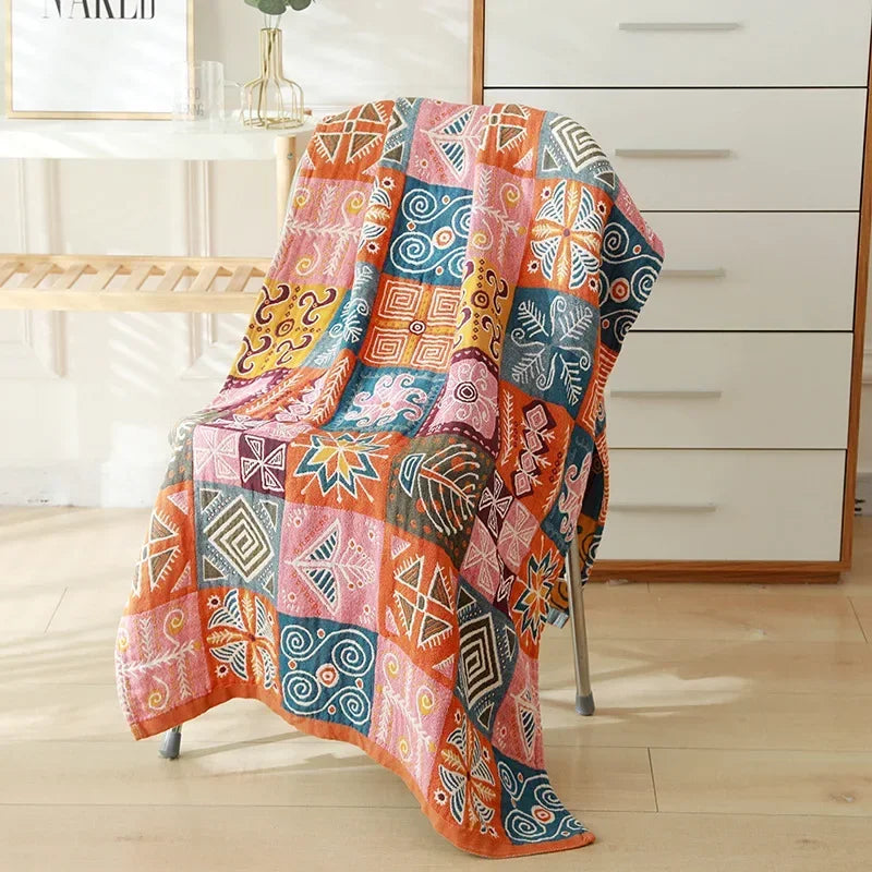 Bohemian Strandhanddoek Groot van Katoen - 80x160cm, 21 Kleuren 6