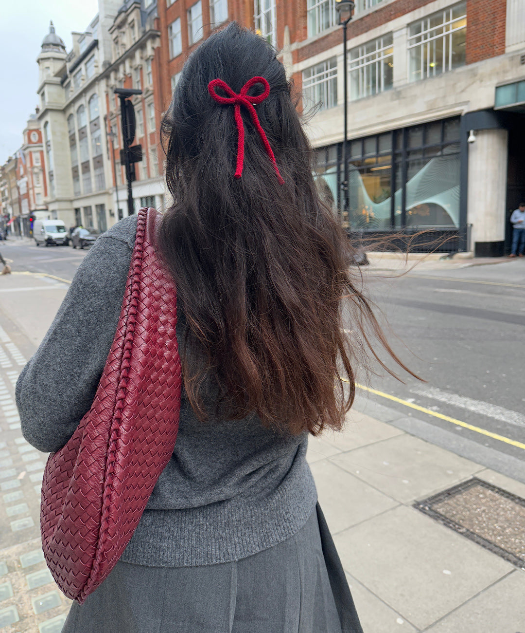 Giorgio Serafini | Kersenrode hobo-tas