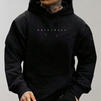 Hoodie Heren Casual Capuchon Met Trekkoord En Kangoeroezak
