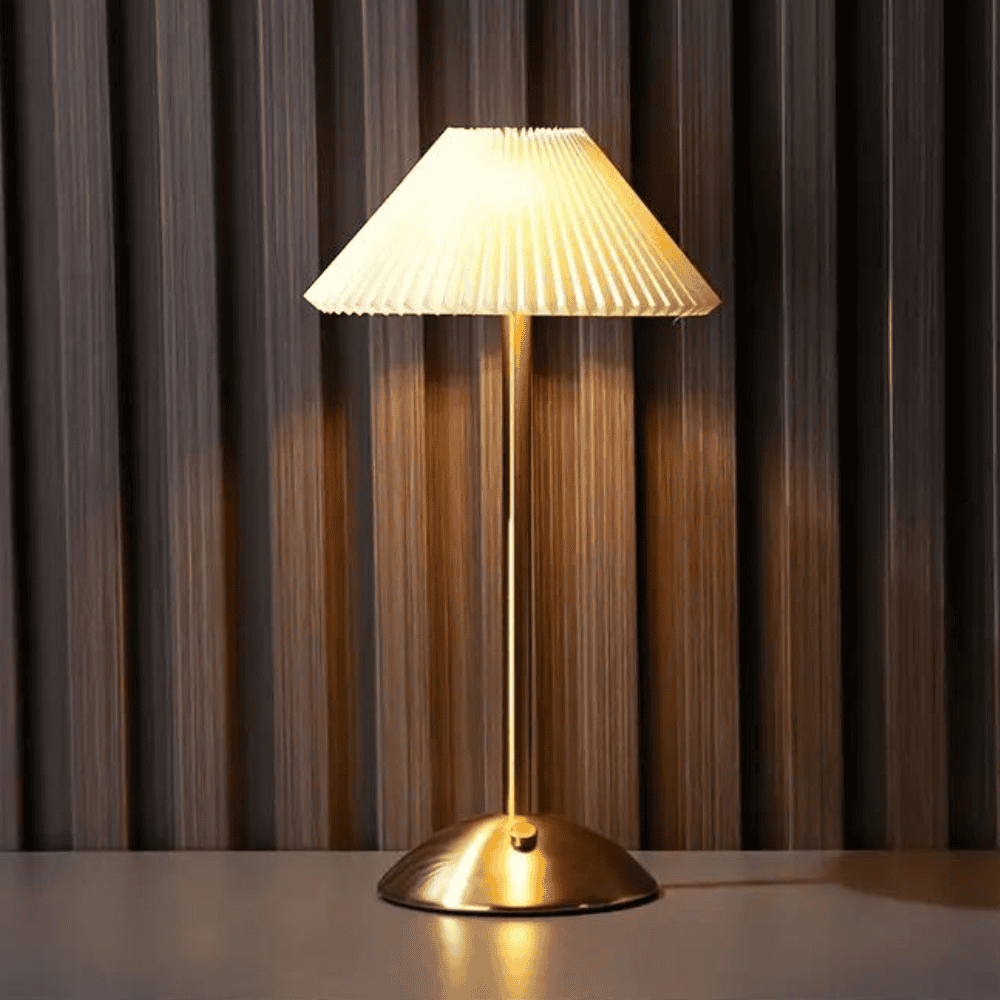 GloNova I Draadloze Tafellamp met Touchbediening – Modern Zwart Design voor Thuis