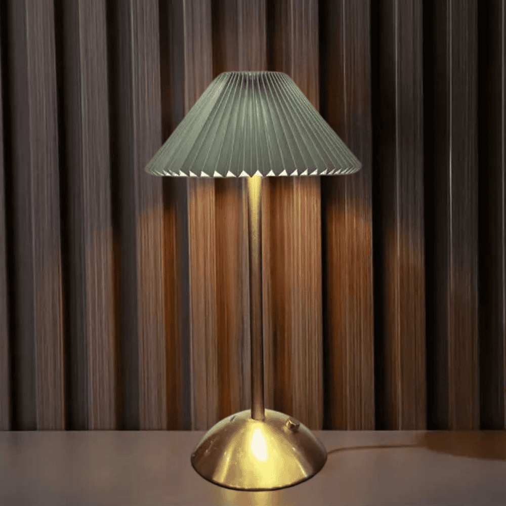 GloNova I Draadloze Tafellamp met Touchbediening – Modern Zwart Design voor Thuis