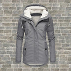 Jas Met Capuchon Voor Winter En Herfst Met Warm Materiaal - Winterjas Dames