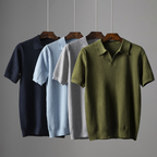 Heinrich | Casual Korte Mouwen Polo T-shirt van Hoge Kwaliteit