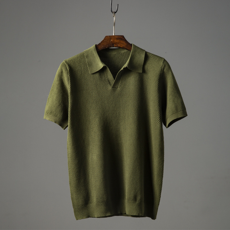 Casual Korte Mouwen Polo Shirt voor Heren