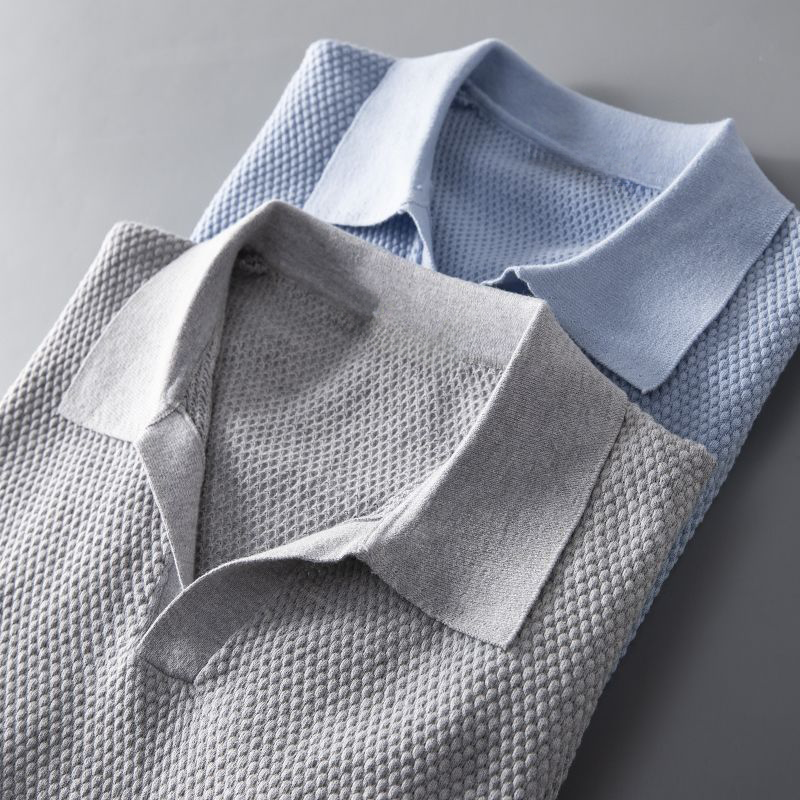 Casual Korte Mouwen Polo Shirt voor Heren