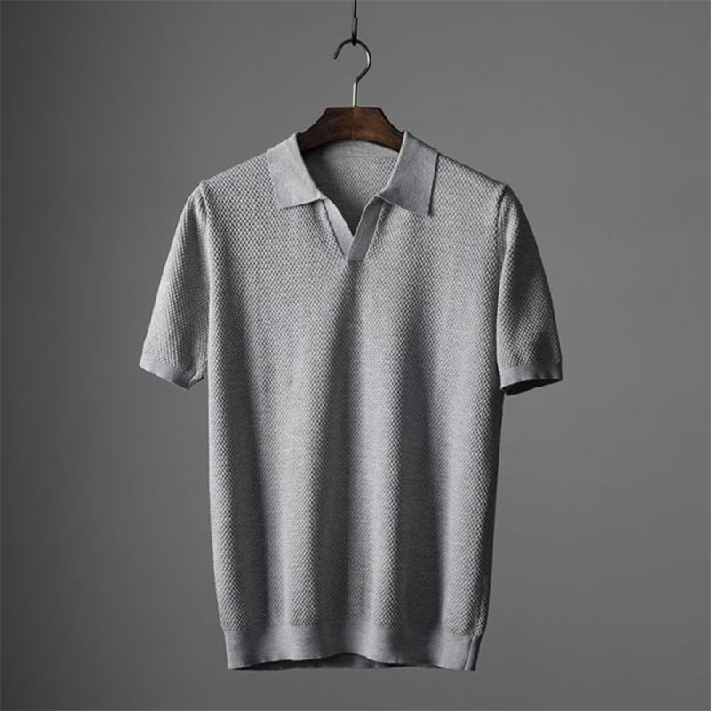 Casual Korte Mouwen Polo Shirt voor Heren