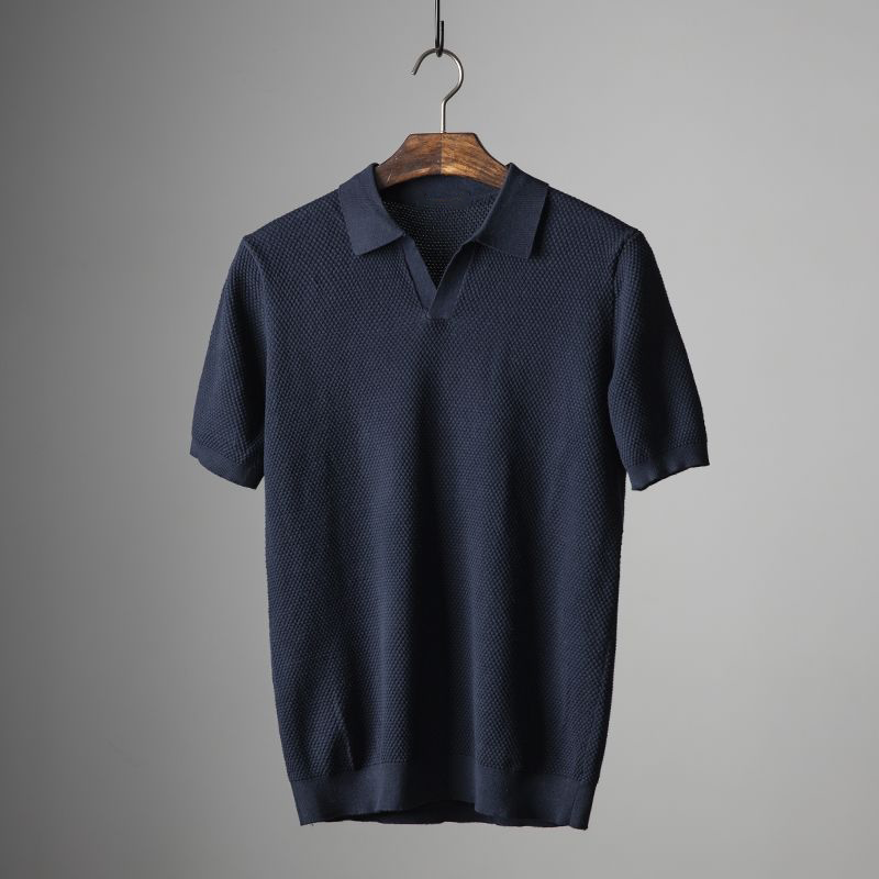Casual Korte Mouwen Polo Shirt voor Heren