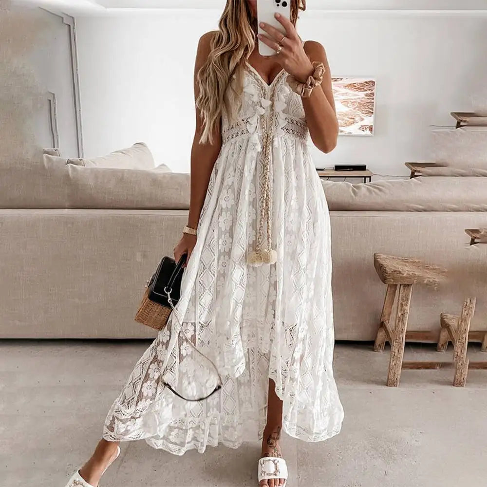 Cleotena™ - Elegante jurk in boho-stijl