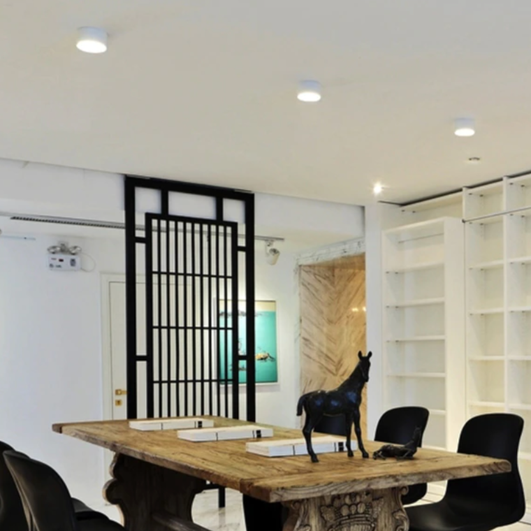 Moderne LED inbouwspot rond in metaal Lory