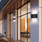 LED Wandlamp Buiten (zwart of wit)