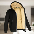 Heren Hoodie Comfortabele Warme Zip-Up Regenjas