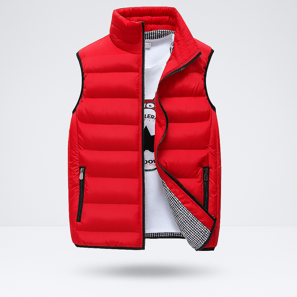 Bodywarmer Gewatteerd Lichtgewicht Voor Heren Warmte Comfort