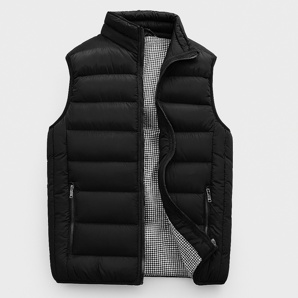 Bodywarmer Gewatteerd Lichtgewicht Voor Heren Warmte Comfort