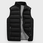 Bodywarmer Gewatteerd Lichtgewicht Voor Heren Warmte Comfort