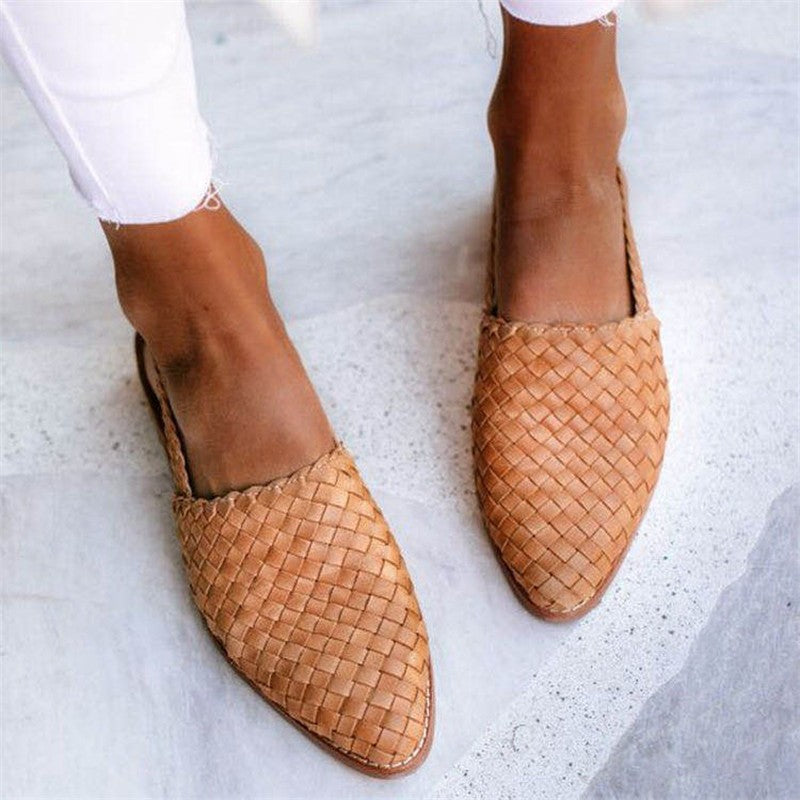 Chique Gevlochten Slingbacks 1