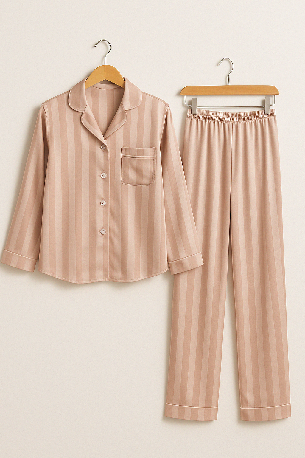 Christabel Gestreept Pyjama-Set voor Comfortabele Nachten