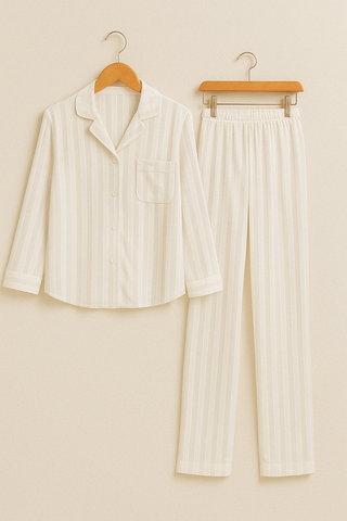 Christabel Gestreept Pyjama-Set