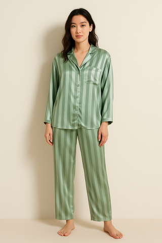 Christabel Gestreept Pyjama-Set