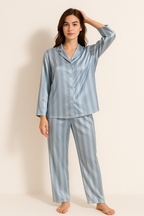 Christabel Gestreept Pyjama-Set voor Comfortabele Nachten